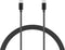 Black 6ft 100W USB-C to USB-C Data Sync Power Adapter Charger Cord