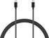 Black 6ft 100W USB-C to USB-C Data Sync Power Adapter Charger Cord