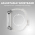 Wacanc (2025) Silicone Magnetic Wristband Compatible with Plaud NotePin Voice Recorder,PC Case with Adjustable Wearable