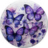 Butterfly Aesthetic Purple Butterflies Nature Blue PopSockets Standard PopGrip