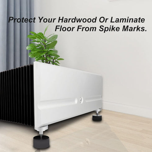 Monosaudio Carbon Fiber Speaker Spike Floor Protectors 40x20mm for Audio, Speakers, Subwoofers, Amplifiers