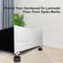 Monosaudio Carbon Fiber Speaker Spike Floor Protectors 40x20mm for Audio, Speakers, Subwoofers, Amplifiers