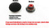 Voyager 5200 5220 Ear Tips, 3 Pack Medium Replacement Eartips Compatible with Plantronics Voyager 5200 Wireless Headset