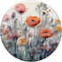 Poppy Flowers Bouquet in Resin, Flower PopSockets Adhesive PopGrip
