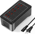 USB C Charger Block 100W Charging Station, 20-Port (20A) Multiple Charging Hub for Apple iPhone, iPad, Samsung, Pixel,