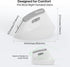 FOPATO 5.0 2.4G Click,60% Pressure,3 Ergonomic Vertical Mouse,Wireless Bluetooth and Mouse,Silent Reduced Wrist