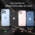 iPhone 13 Pro Max Case 6.7" - Heavy Duty Military Grade, Shockproof/Drop Proof, Full Body Cover + 2 Screen Protectors