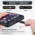 12PACK USB C Anti Dust Plug with Easy-Grip Tab for Samsung Galaxy S23-S20, Google Pixel 8, OnePlus, Laptop Dust Cover