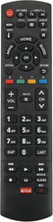 New N2QAYB000835 Remote for PANASONIC TV - Compatible with TC-P55ST60, TC-P50ST60, and more