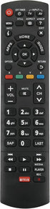 New N2QAYB000835 Remote for PANASONIC TV - Compatible with TC-P55ST60, TC-P50ST60, and more
