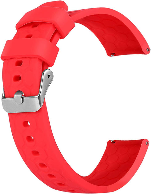 6-Pack Compatible with GRV FC1/FC5 19mm Smartwatch Bands for ID205L ID205S Replacement Soft Silicone Wristbands