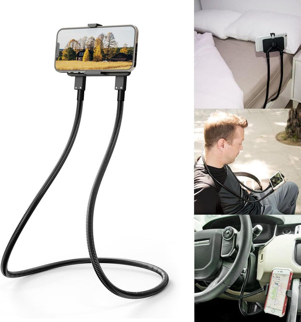 B-Land Cell Phone Holder, Universal Mobile Phone Stand, Lazy Bracket, DIY Flexible Mount