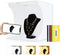 DEPTHLAN Photo Light Box 12" Portable Folding Photography Light Tent kit with White