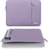 MOSISO Laptop Sleeve Bag Compatible with MacBook Air/Pro, 13-13.3 inch Notebook, Compatible with MacBook Pro 14 inch M3 M2 M1 Chip Pro Max 2024-2021, Polyester Vertical Case with Pocket, Purple by MOSISO