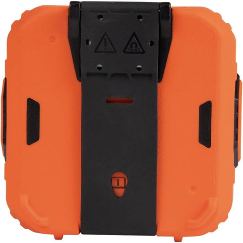 Klein Tools AEPJS2 Bluetooth Speaker, Wireless, Rechargeable, Magnetic Strip, 10 Hr Run Time, IP54