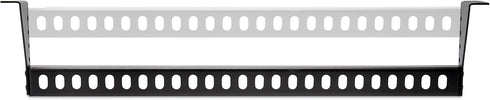 StarTech.com 1U 19" (12S-Cable-Lacing-BAR) Rack Mountable Cable Lacing Bar w/Adjustable Depth, Cable Support Guide