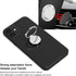 Phone Ring Holder, Mobile Phone Finger Ring Grip 360 Adjustable Metal Phone Holder Magnetic Car Mount for Mobile Phones and Tablets(Silver)