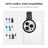 K&F Concept 52mm Clip-on CPL Phone Camera Lens Filter Kit, Circular Polarizer for iPhone 15 14 13 12 11