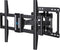 Pipishell Full Motion TV Wall Mount - Fits 37-75 inch Flat/Curved TVs up to 100lbs, Swivel and Tilt