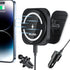 OHLPRO MagSafe Car Mount, Super Strong Magnetic Wireless Charger for iPhone 15 Pro Max, with QC 3.0 Adapter