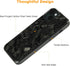 molzar Grip Series Case for iPhone 15 Plus with Real Forged Carbon Fiber, Built-in Metal Plate for Magnetic Mount,