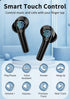 Wireless Earbuds Bluetooth 5.3 - Noise Cancelling, LED Power Display, IPX6 Waterproof Stereo MINI Earphones with