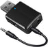 ISOBEL USB Bluetooth Audio Transmitter Receiver, 3 in 1 HiFi Wireless Audio Adapter with 3.5mm AUX for Car TV