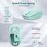 TECKNET Wireless Mouse for Laptop, 2.4G Quiet Computer Mouse with USB Receiver, 4 Buttons, 800/1200/1600 DPI - Mint