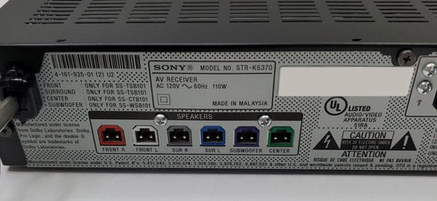6 Home Theater Speaker Cables for Sony Samsung, 4.2mm Connectors, Includes Tool-Free Wire Crimp Splices