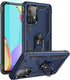 for Samsung A52 Case, Galaxy A52 Shockproof Cover with HD Screen Protector, Military-Grade Ring Holder Kickstand