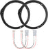6.5'' Front Door Speaker Spacer Compatible with Honda Accord Civic CRV CRZ Insight Odyssey 6-6.75 inch Install Base