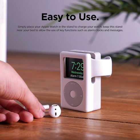 elago W6 Apple Watch Stand Compatible with iWatch Series 1-10 (46mm, 45mm, 44mm, 42mm, 41mm, 40mm, 38mm)