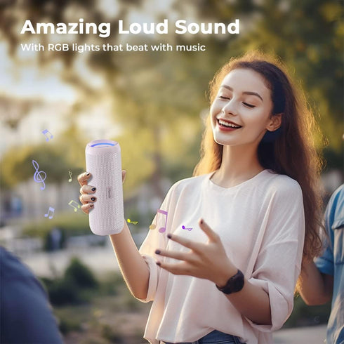 RIENOK 30W Portable Bluetooth Speaker, True Wireless Stereo HD Sound, IPX7 Waterproof for Outdoor Sport & Home Party