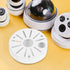 VILLCASE Universal Security Camera Junction Box, Aluminum Alloy Mount Bracket, Hide Cable Base for CCTV