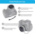 Veatree 67mm Lens Hood Set, Collapsible Rubber with Filter Thread, Reversible Tulip Flower Hood, Center Pinch Cap &