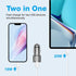 MOCA 38W Fast Car Charger for iPhone, Dual Port USB C Power Delivery with 2Pack PD Lightning Cord Quick Charging