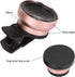 2 in 1 Cell Phone Lens Kit, Professional 0.45X Wide Angle 12.5X Macro Phone Camera Lens with Clip, Detachable HD Lens