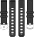 E ECSEM Bands Compatible for Nerunsa Smartwatch, Soft Silicone Waterproof Sport Strap for P66XG P66YB Fitness Tracker