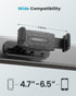 APPS2Car Gym Magnetic Phone Holder, 360 Adjustable, Compatible with 4.7-6.5" Smartphones, Alloy Base, Black