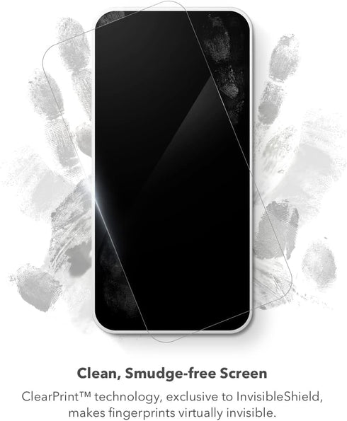 ZAGG InvisibleShield Elite Screen Protector for Samsung Galaxy S23+ Plus, HD Clarity, Hybrid Polymer, Easy Install,