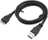 ITD ITANDA USB 3.0 Micro Cable, 3.3ft USB 3.0 A to Micro B Charger Compatible with Samsung Galaxy S5, Note 3, Note Pro 12.2, WD Western Digital My Passport and Elements Hard Drives