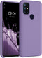 kwmobile TPU Silicone Case for OnePlus Nord N10 5G - Soft Finish, Violet Purple