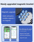 Car Phone Holder, Magnetic Phone Mount for Car, 360° Rotation Air Vent Smartphone Holder, Universal for iPhone & More