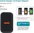 Quick Charge 3.0 Fast Charging Block for Samsung Galaxy S24 S23 S22 S21 A51 S20 A11 A13 5G A53 A20 A21 S10e A10e Note 20 A32 A12,Moto G Pure Power Stylus G9 G7 G8 Plus Play,Wall Charger Type C Cable