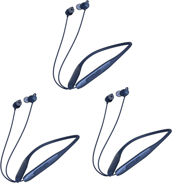 Neckband Earbuds Bluetooth with Stereo Sound,Headphones Wireless with 60 Hours Playtime,Wireless Headphones,Ear