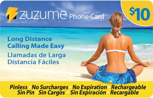10 USD Calling Card - Up to 344 Minutes Domestic & International | PINless, No Expiration, No Hidden Surcharges