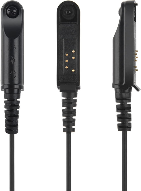 UV9R Ptt Mic Earpiece Two Way Radio Headset Acoustic Tube Surveillance Ear Piece for Baofeng Walkie Talkie uv 9r pro Plus v2 gmrs xr 9g gt-3wp a58 a58s bf 9700 R760 5s