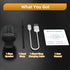 2Pack Portable Mini Bluetooth Speaker, Tiny Wireless Speaker for Shower, Room, Bike, Rechargeable Battery, Built-in