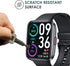 6 Pack ID208 Plus 1.8" Screen Protector Film Compatible with ENOMIR Smartwatch ID208Plus, Anti-Scratch Foils