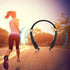 Sx991 Foldable Neck Hanging Type Bluetooth Headphones Model Sx 991, Telescopic Earphone, Black